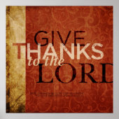 詩編136:1 ポスター (正面)