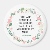 詩編139美しい マグネット (正面)