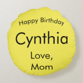 詩編139美しい ラウンドクッション (裏面)