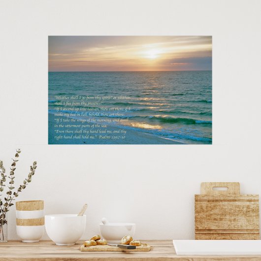 詩編139 ポスター (キッチン)