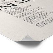 詩編139 - 「恐ろしく、素晴らしく作られた」 ポスター (角)