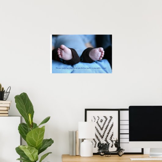 詩編139:13 ポスター (ホームオフィス)