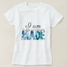 詩編139:14恐ろしく、素晴らしく作られた Tシャツ