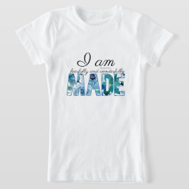 詩編139:14恐ろしく、素晴らしく作られた Tシャツ