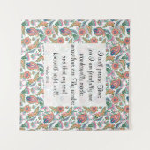 詩編139:14 タペストリー (正面(横))