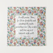 詩編139:14 タペストリー (正面)