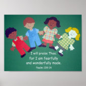 詩編139:14 ポスター (正面)