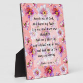 詩編139:23-24プラーク フォトプラーク (側面)