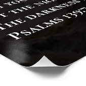 詩編139:7-12 ポスター (コーナー)