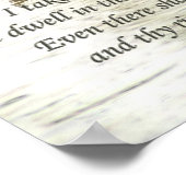 詩編139:9-10 ポスター (角)