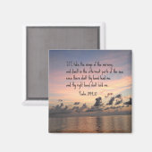 詩編139: 9,10 マグネット (正面/裏面)