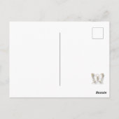 詩編143:8不断の恋聖なる書物、 経典葉書 ポストカード (裏面)