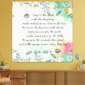 詩編147 キャンバスプリント (インサイチュ (リビング))