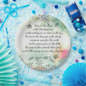 詩編147 ペーパープレート (パーティー)