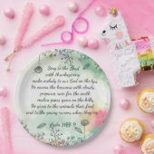 詩編147 ペーパープレート (パーティー)