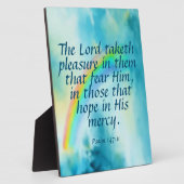 詩編147:11 フォトプラーク (側面)