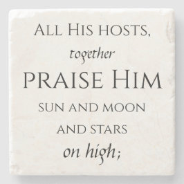 詩編148 3/6 ストーンコースター