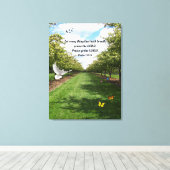 詩編150:6 キャンバスプリント (インサイチュ (ウッドフロア))