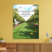 詩編150:6 キャンバスプリント (インサイチュ (リビング))