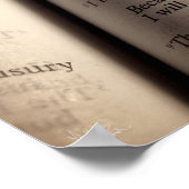 詩編16プリント ポスター (角)