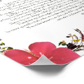 詩編16、聖書の詩、壁の装飾 ポスター (角)