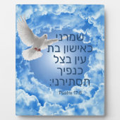 詩編17:8 フォトプラーク (正面)