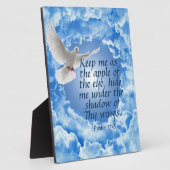 詩編17:8 フォトプラーク (側面)