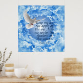 詩編17:8 ポスター (キッチン)