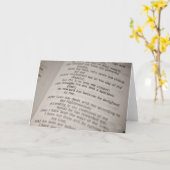 詩編18:19 [グリーティングカード] カード (黄色い花)