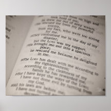 詩編18:19 [プリント]