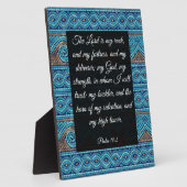 詩編18:2 フォトプラーク (側面)