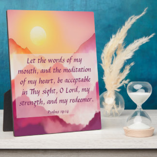 詩編19:14プラーク フォトプラーク