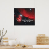 詩編19:1 ポスター (キッチン)