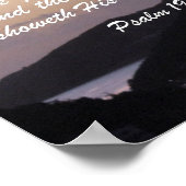 詩編19:1 ポスター (角)