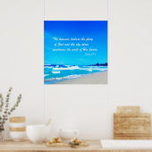 詩編19:1 ポスター (キッチン)