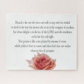 詩編1、昼と夜、水の流れ、 ジグソーパズル (横)