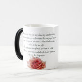 詩編1、昼と夜、水の流れ、 モーフィングマグカップ (正面左)