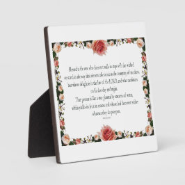 詩編1、花縁どのデザイン、季節の収量、 フォトプラーク