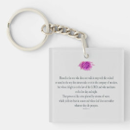詩編1、花、 キーホルダー