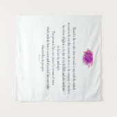 詩編1、花、 タペストリー (正面(横))