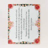 詩編1、邪悪な者と一緒に歩くな。 ジグソーパズル (縦)