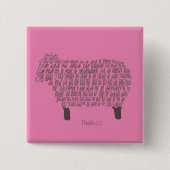 詩編23アート 缶バッジ (正面)