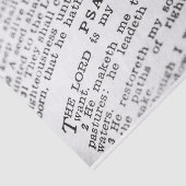 詩編23ティッシュペーパー 薄葉紙 (詳細)