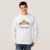 詩編23バイブル引用文 Tシャツ (正面フル)