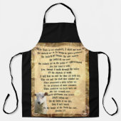 詩編23子羊 エプロン (正面)