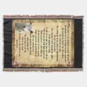 詩編23子羊 スローブランケット (正面)