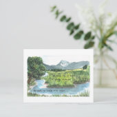 詩編23枚の視覚的はがき ポストカード (スタンド正面)