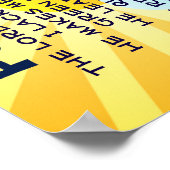 詩編23枚ポスター ポスター (角)