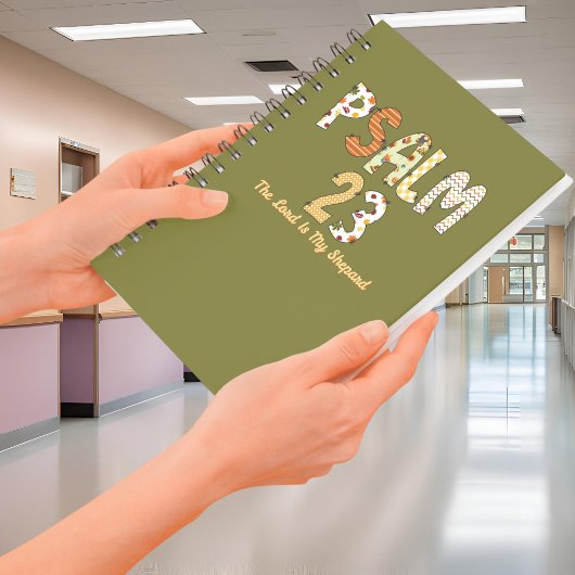 詩編23秋信仰聖なる書物、 経典 ノートブック