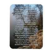 詩編23穏やかな湖バイブル マグネット (縦)